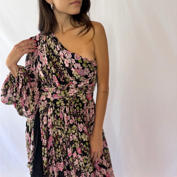 GIAMBATTISTA VALLI FLORAL RUNWAY DRESS - Picture 10 of 12